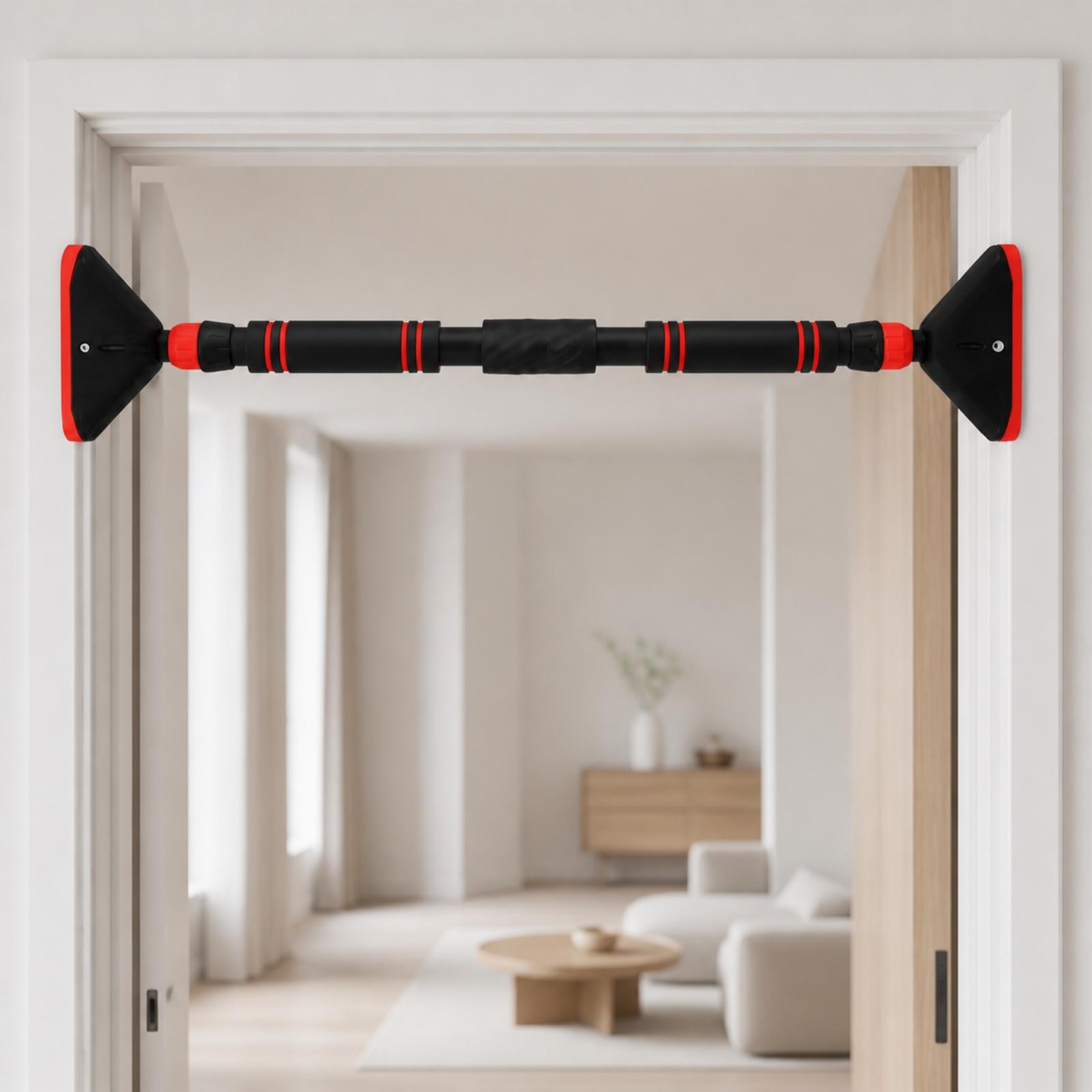 Door Pull Up Bar No Screw - Adjustable Door Pull Up Bar No