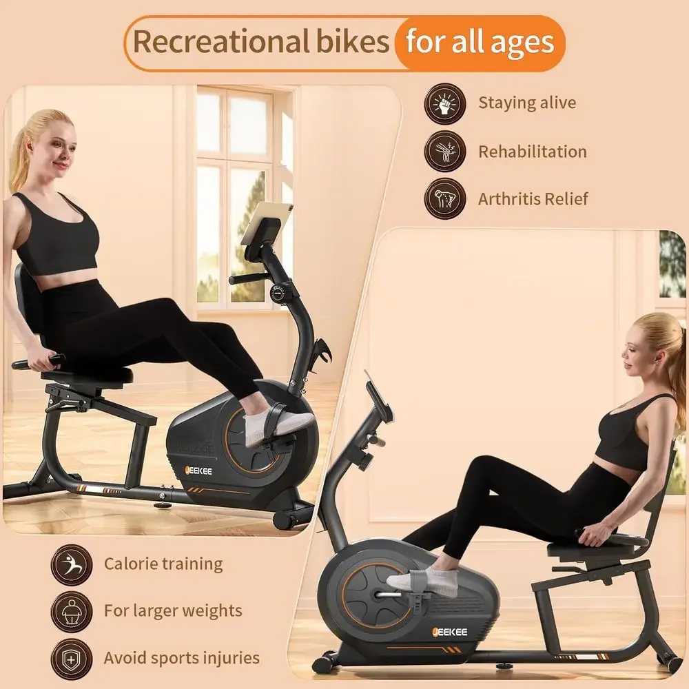 Heavy-Duty 400LB Capacity Magn - Exercise Bike Magnetic Resistance review and price