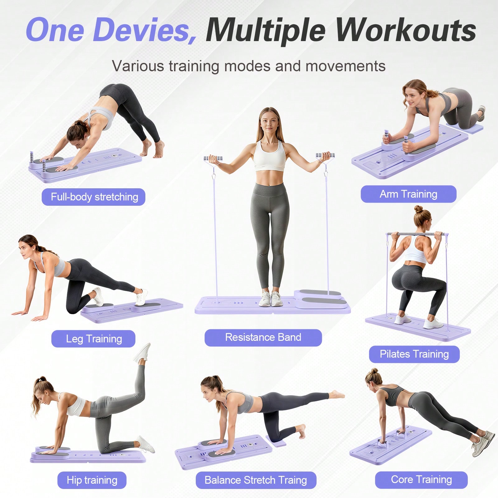 Pilates Reformer With Bar, Pil - Fitness Equipment review and price