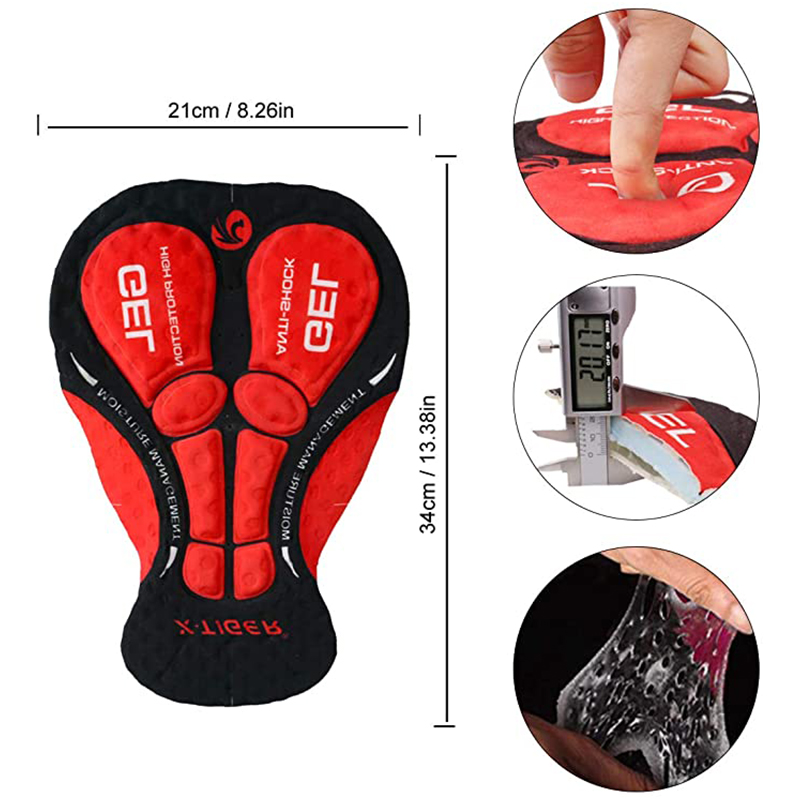 X-Tiger Cycling Shorts Upgrade - Padded Cycling Shorts 5D Gel review and price