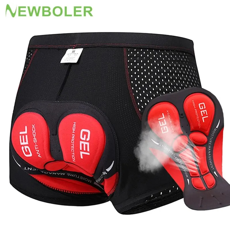NEWBOLER Men's MTB Cycling Sho - Padded Cycling Shorts 5D Gel review and price