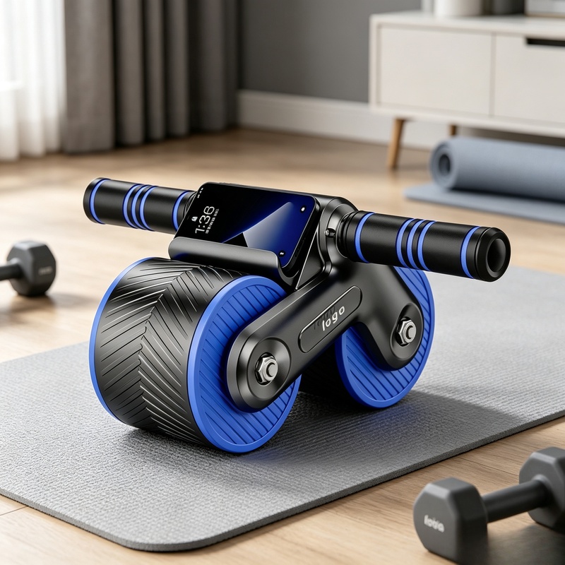 Auto-Rebound Double-Wheel Ab R - Ab Roller Wheel With Elbow Support review and price