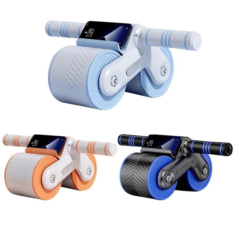 Auto-Rebound Double-Wheel Ab R - Ab Roller Wheel With Elbow Support review and price