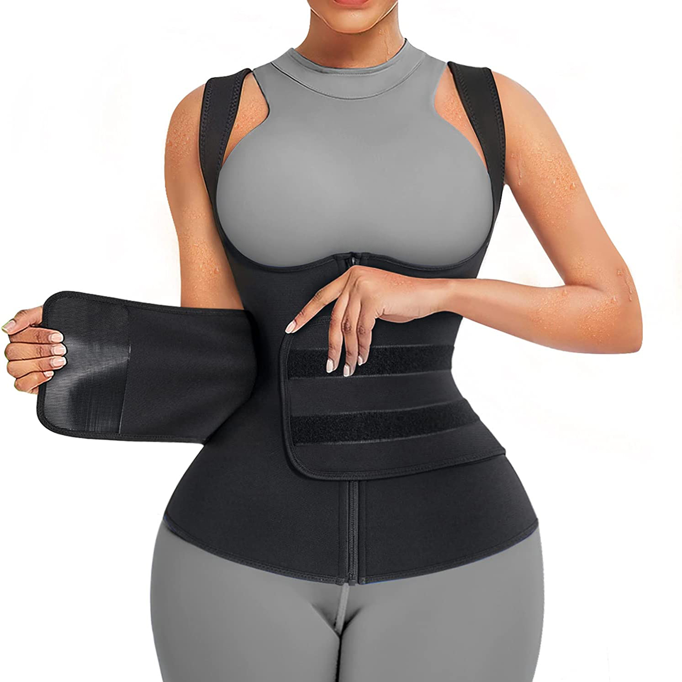 Neoprene Sauna Suit for Women  - Sweat Waist Trainer Belt Neoprene review and price