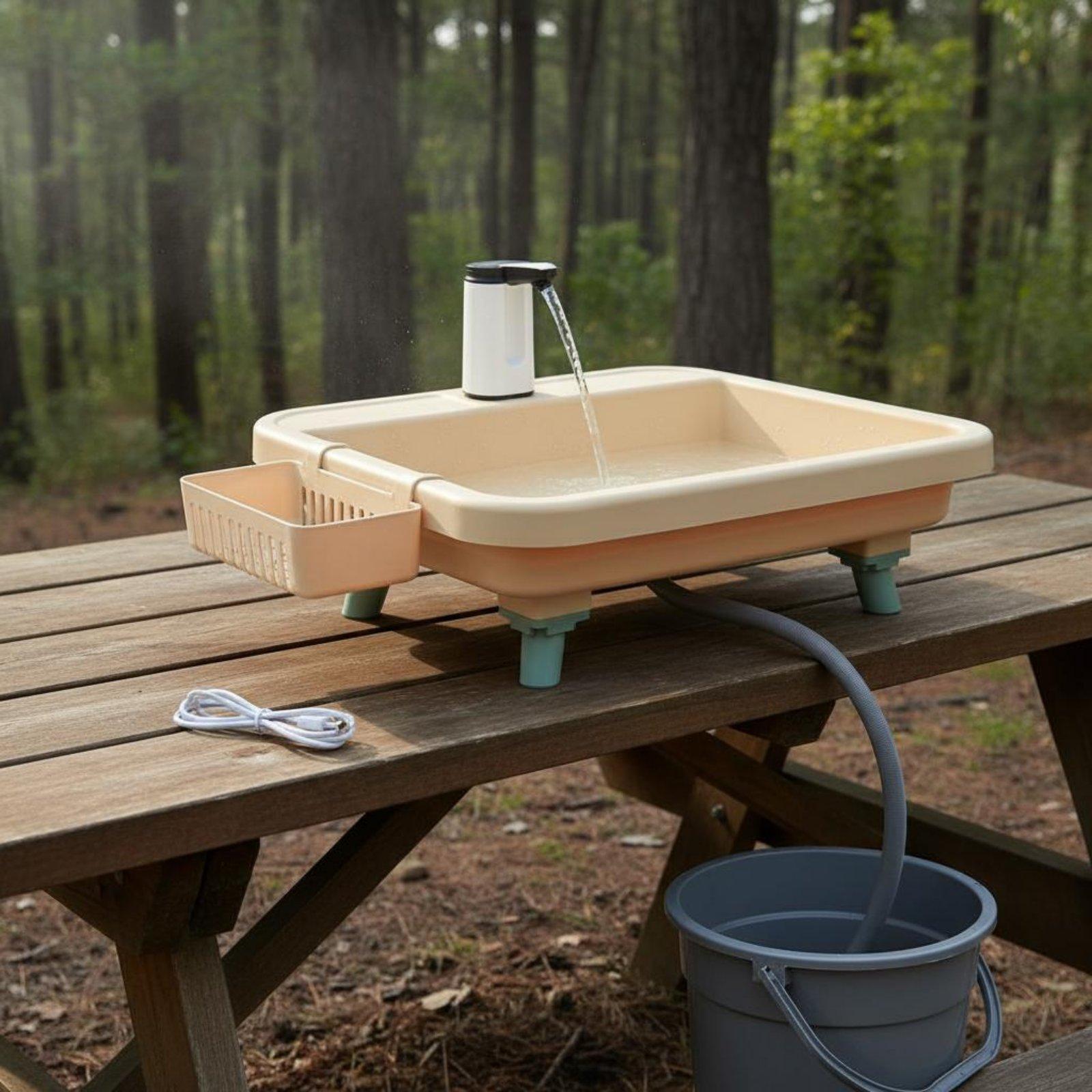 Outdoor Camping Washbasin Port - Camping review and price