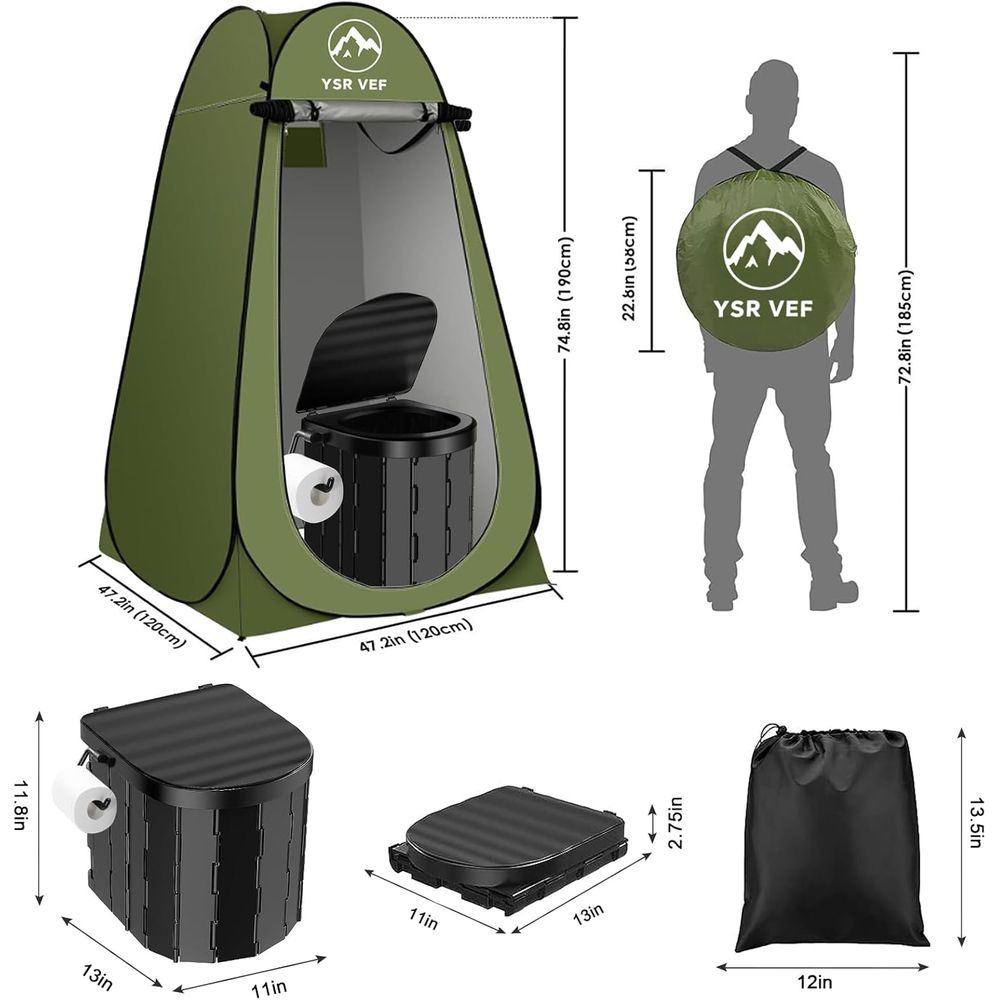 Portable Toilet Kit, Camping T - Camping review and price