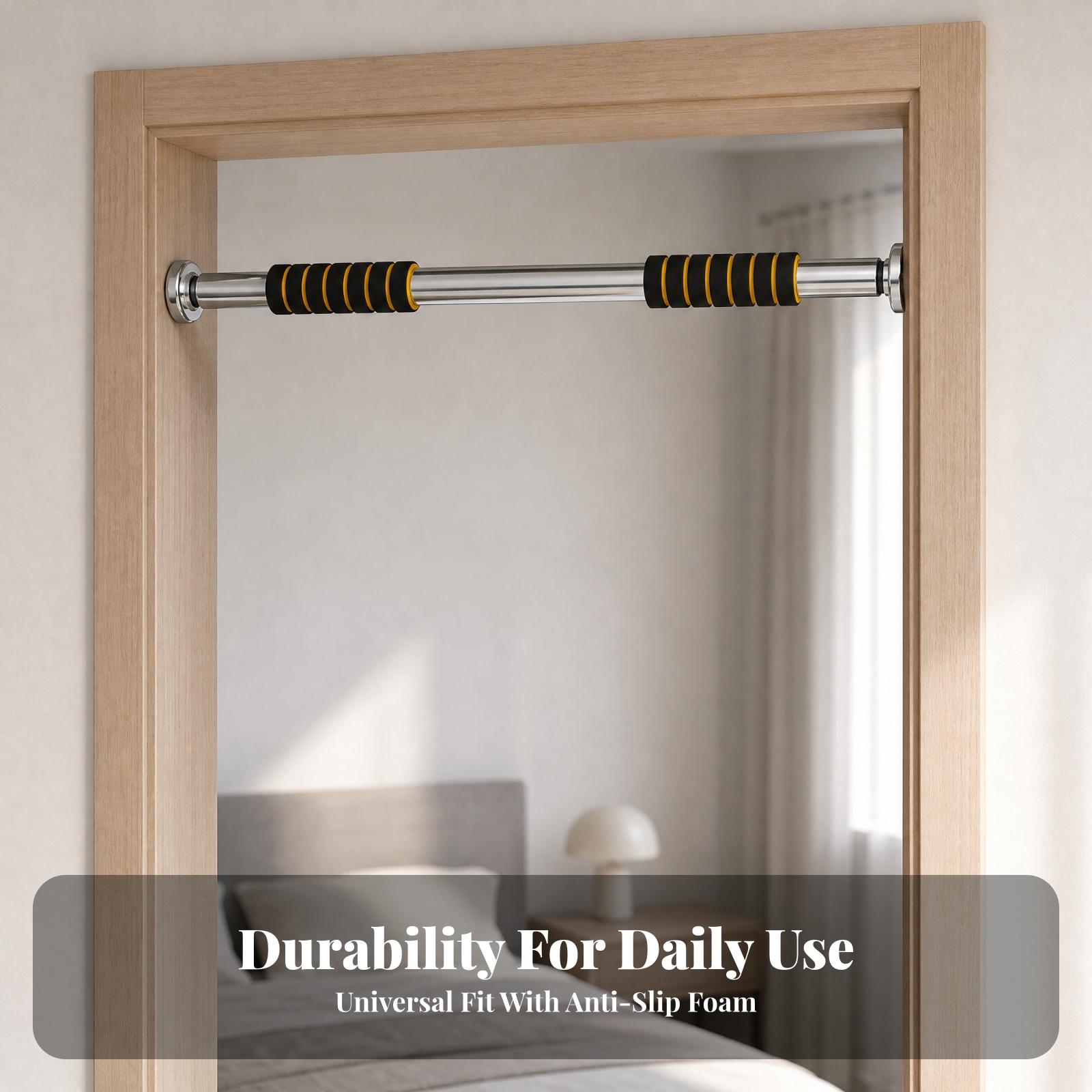 Portable Door Frame Chin Up Ba - Door Pull Up Bar No Screw review and price