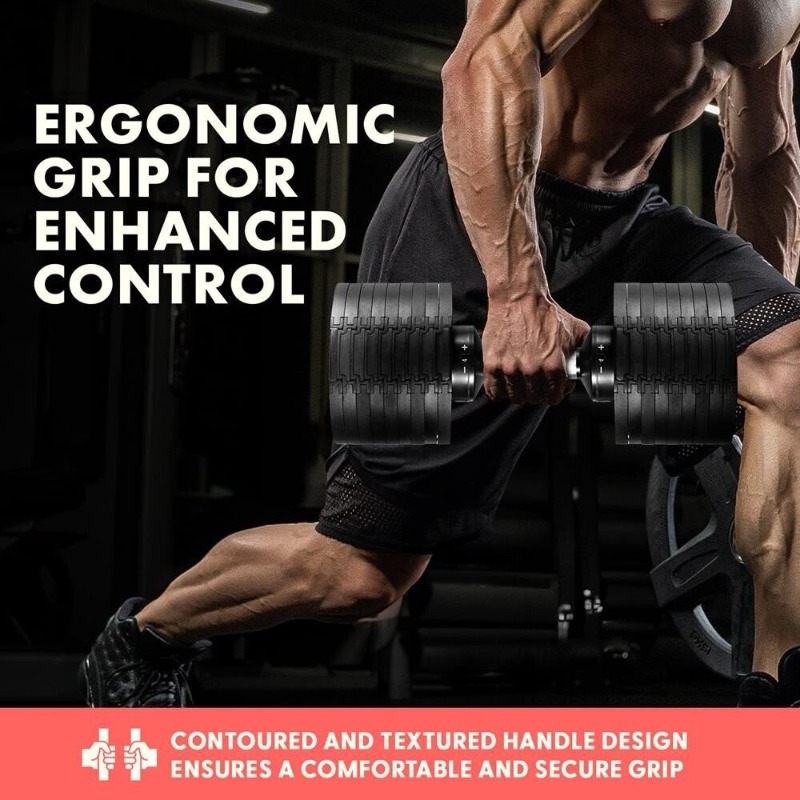 Large Fitness Equipment 70 Lbs - Adjustable Dumbbell Pair 40Kg review and price