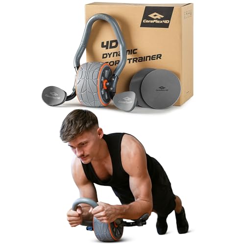 CoreFlex4D Ab Roller Wheel wit - Ab Roller Wheel With Elbow Support review and price