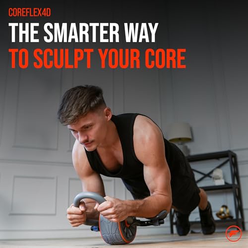 CoreFlex4D Ab Roller Wheel wit - Ab Roller Wheel With Elbow Support review and price