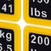 2pcs Yellow Weight Sticker Lab - Fitness Equipment review and price