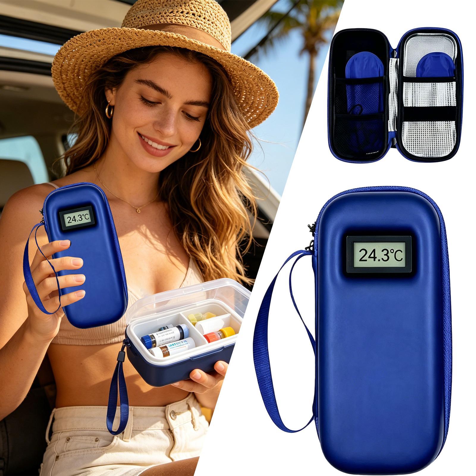 Cooler Travel Case With Temp D - Camping review and price