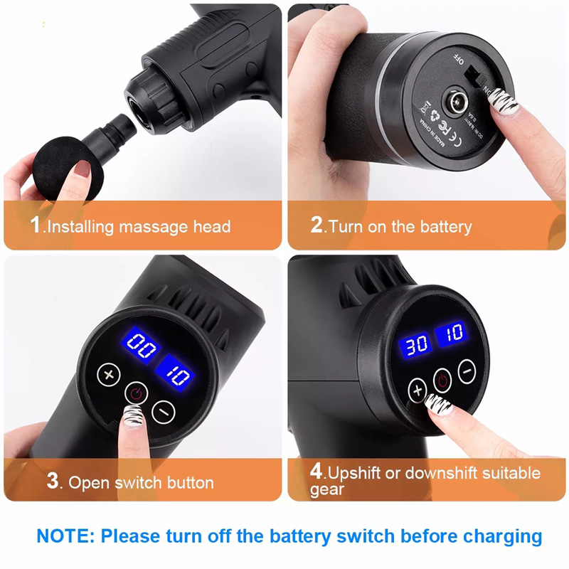 Fascial Massage Gun Electric P - Electric Massage Gun Deep Tissue review and price