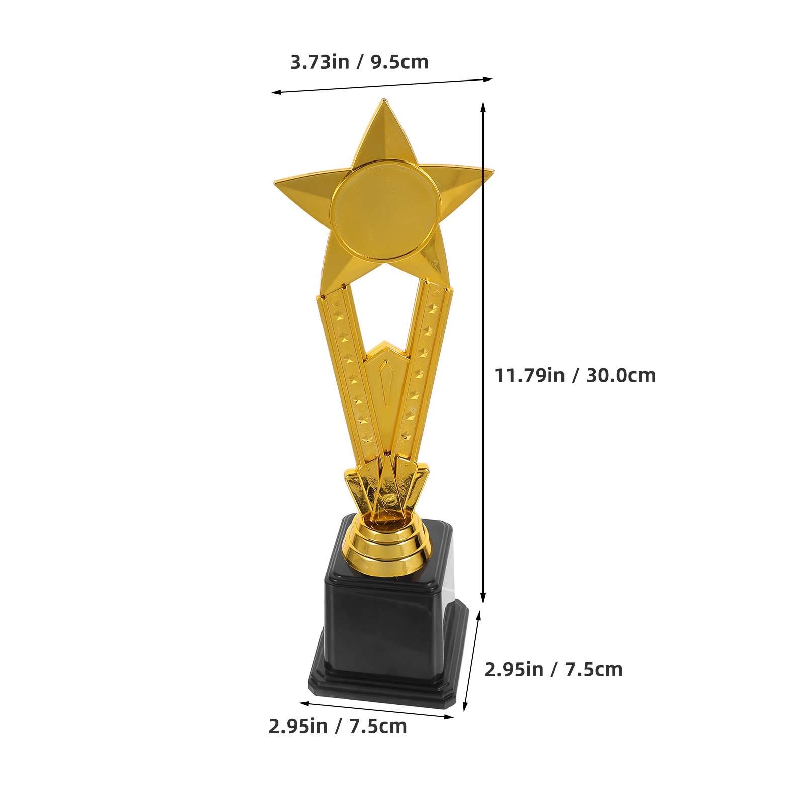 Gold Star Trophy Cup Small Pla - Team Sports review and price