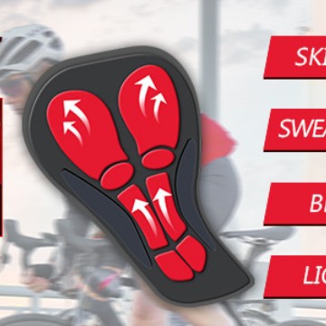 Cycling Shorts Breathable Mesh - Padded Cycling Shorts 5D Gel review and price