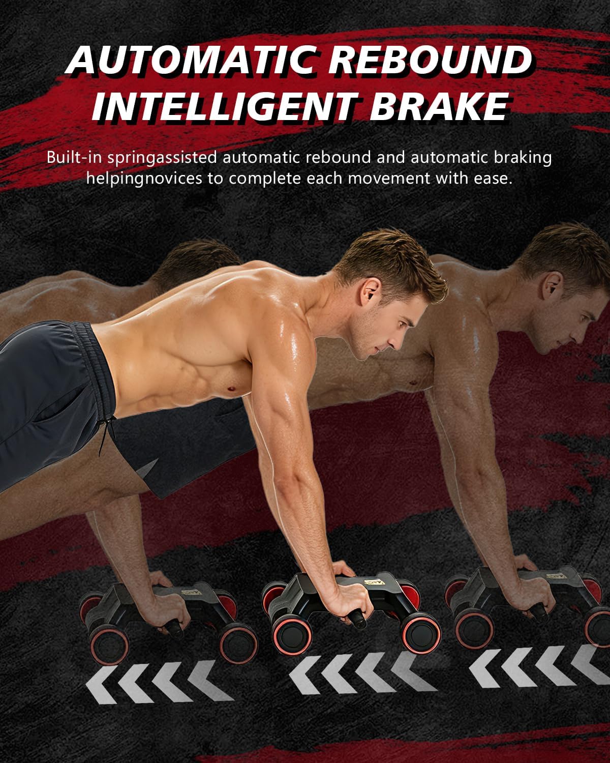 Ab Roller Wheel, Ab Roller, Up - Ab Roller Wheel With Elbow Support review and price