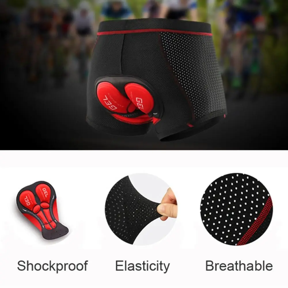 5D Gel Pad Shockproof Breathab - Padded Cycling Shorts 5D Gel review and price