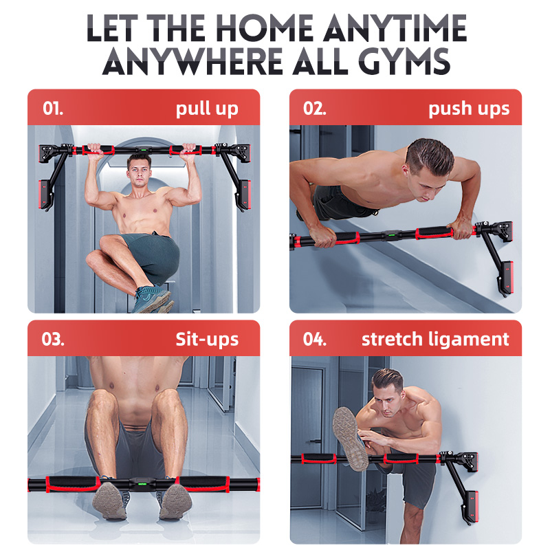 Hot Sale Home Gym Door Gym Pul - Door Pull Up Bar No Screw review and price