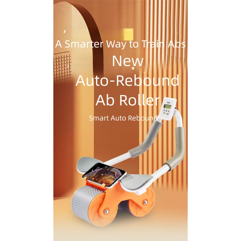 Auto Rebound Ab Roller Wheel w - Ab Roller Wheel With Elbow Support review and price