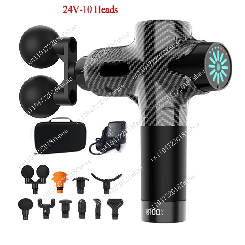 24V professional hot and cold  - Electric Massage Gun Deep Tissue review and price