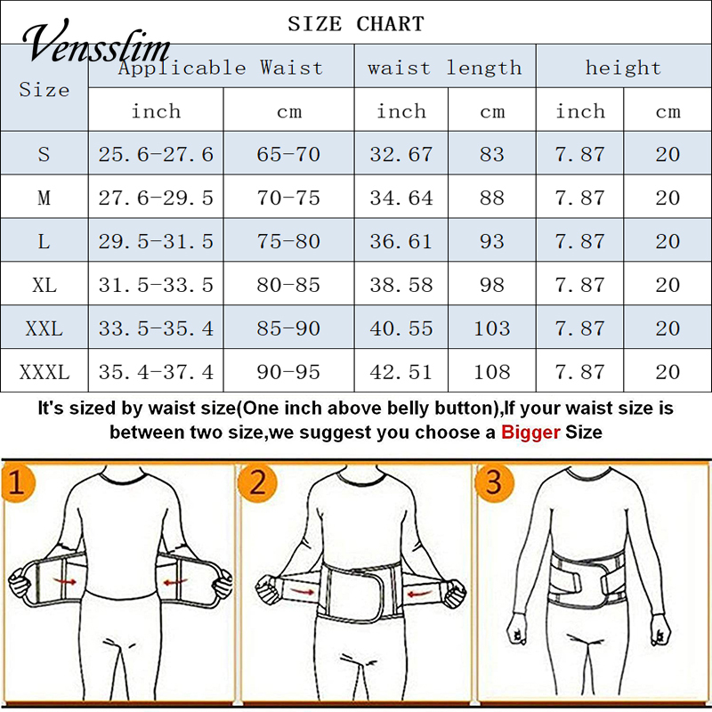Vensslim Slimming Compression  - Sweat Waist Trainer Belt Neoprene review and price