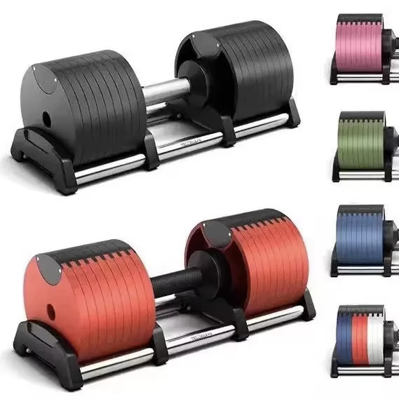 Portable 40kg Cast Iron Adjust - Adjustable Dumbbell Pair 40Kg review and price