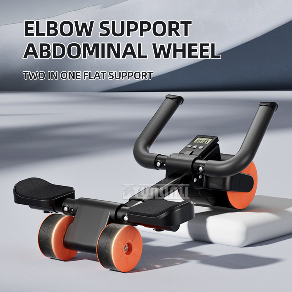 Multifunctional Home Flat Supp - Ab Roller Wheel With Elbow Support review and price