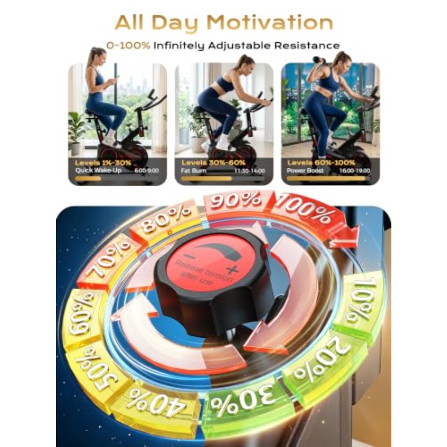 Home gym exercise bike with 35 - Exercise Bike Magnetic Resistance review and price