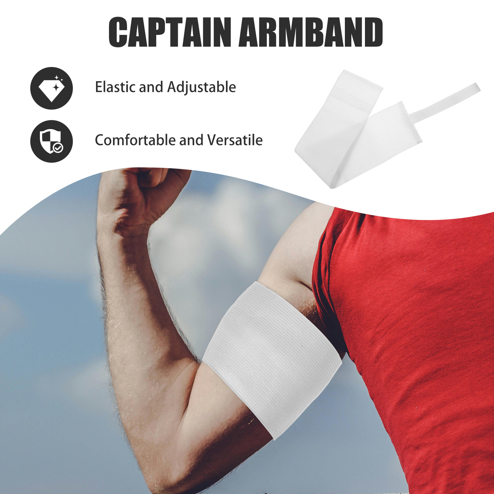 4Pcs Football Captain Armband  - Team Sports review and price