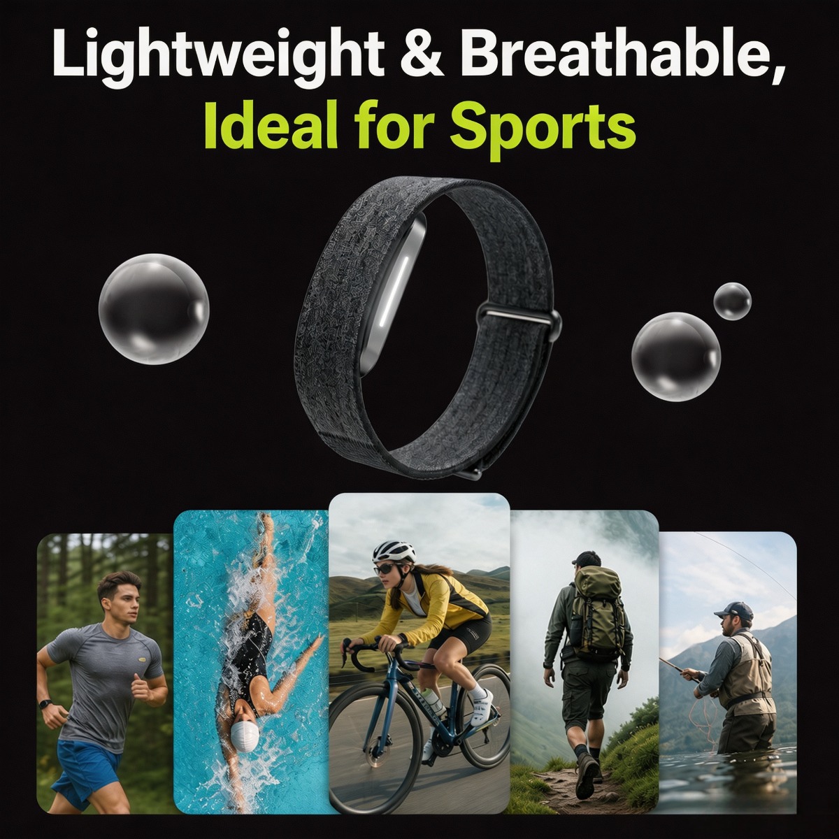 Lightweight Nylon Breathable W - Resistance Bands Set With Handles review and price