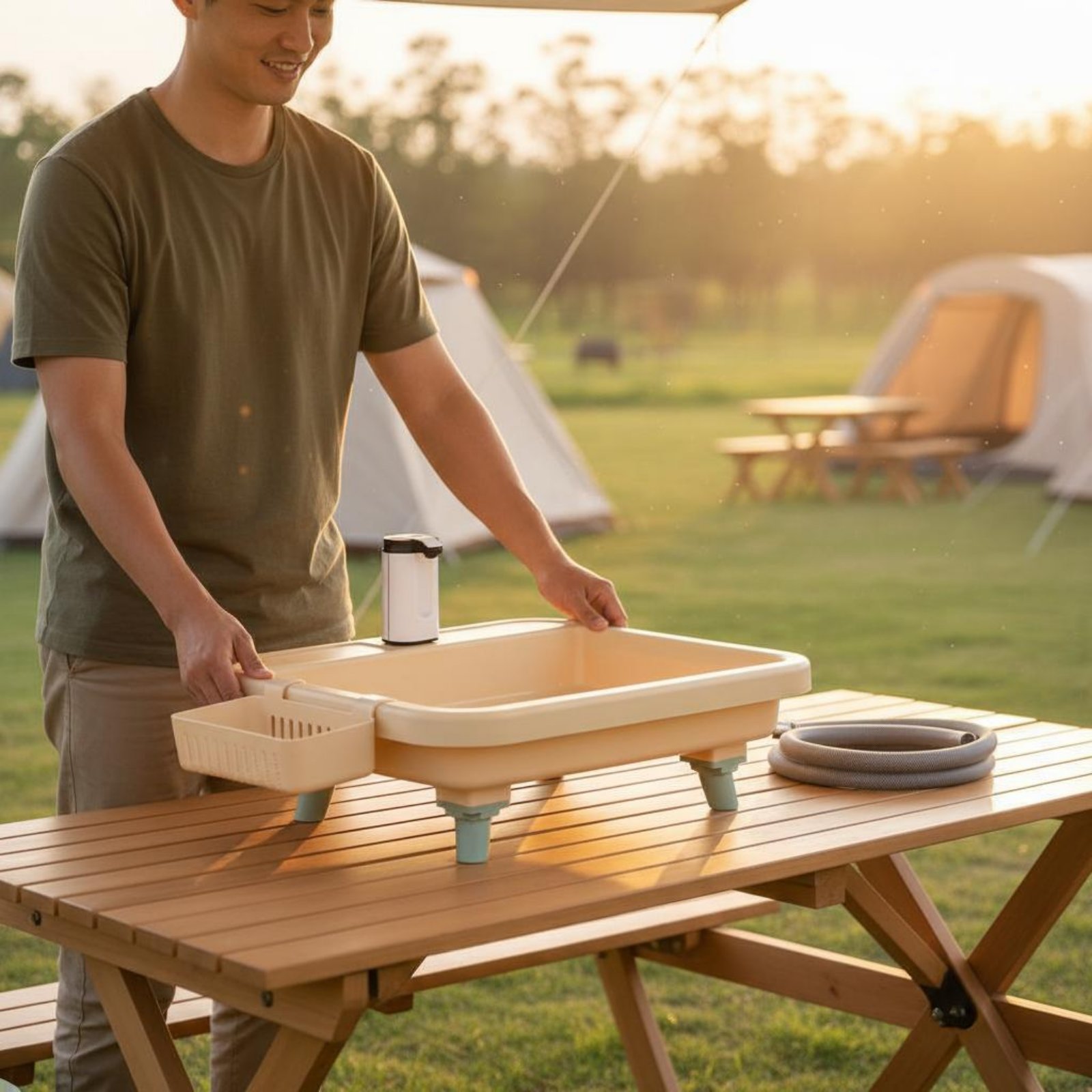 Portable Hand Washing Station  - Camping review and price