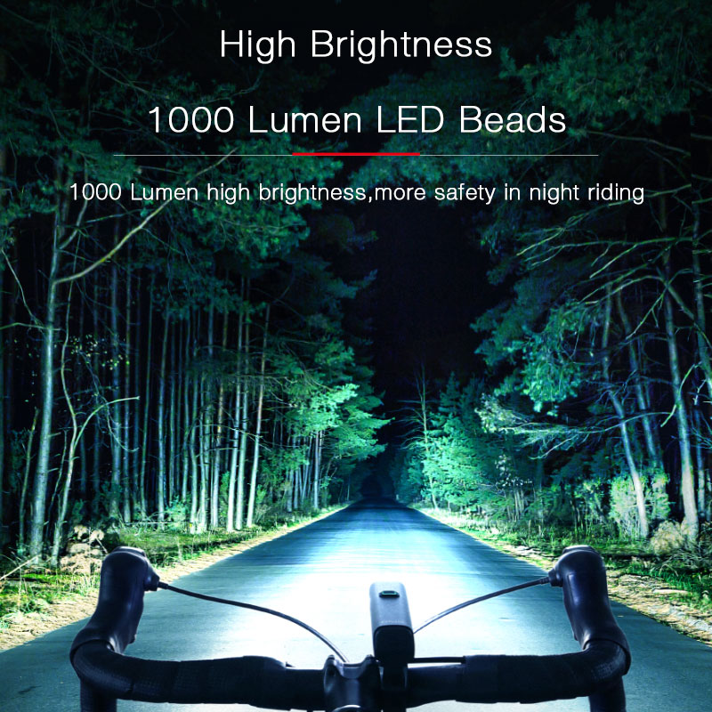 GIYO 1000 Lumens Bicycle Light - Rechargeable Bicycle Headlight 1000 Lumen review and price
