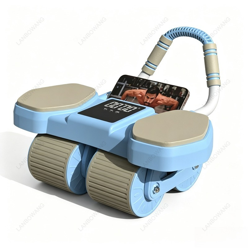 Smart 4 Wheels Auto Rebound Ab - Ab Roller Wheel With Elbow Support review and price