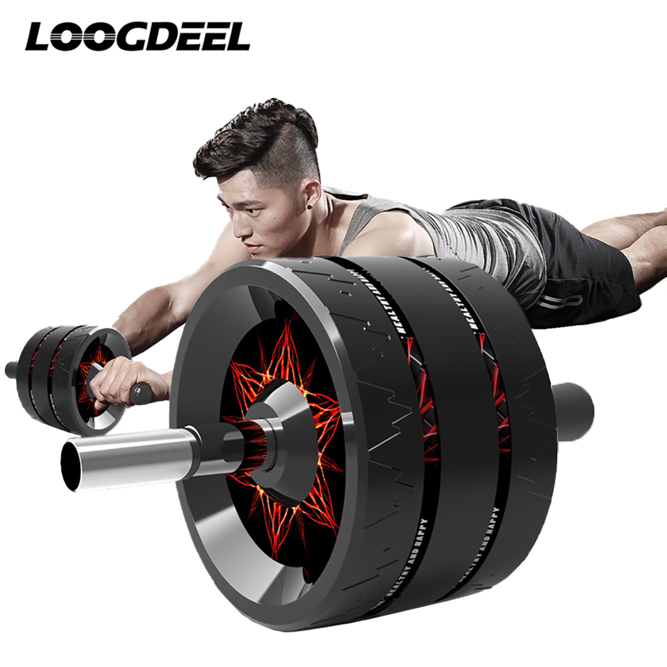 LOOGDEEL Abdominal Wheel Home  - Ab Roller Wheel With Elbow Support review and price