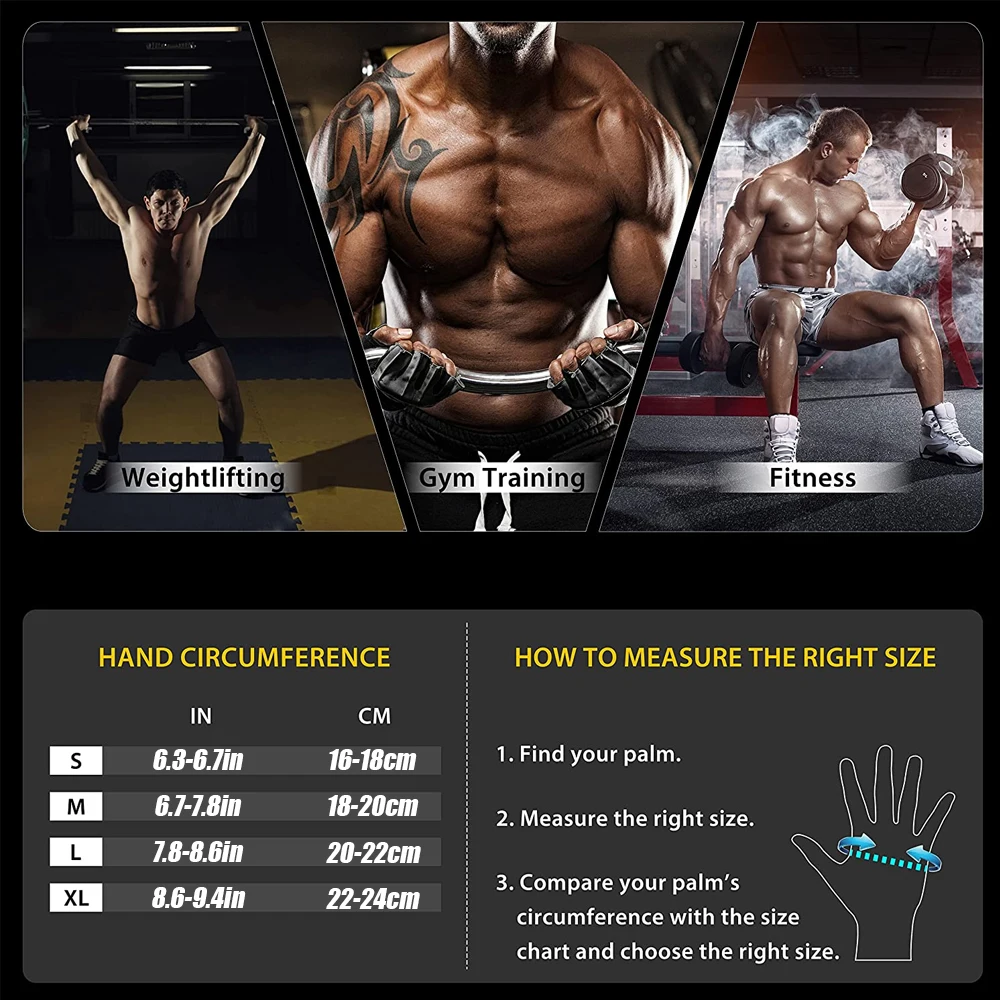 1Pair Half Finger Gym Fitness  - Wrist Wraps Weightlifting Support review and price