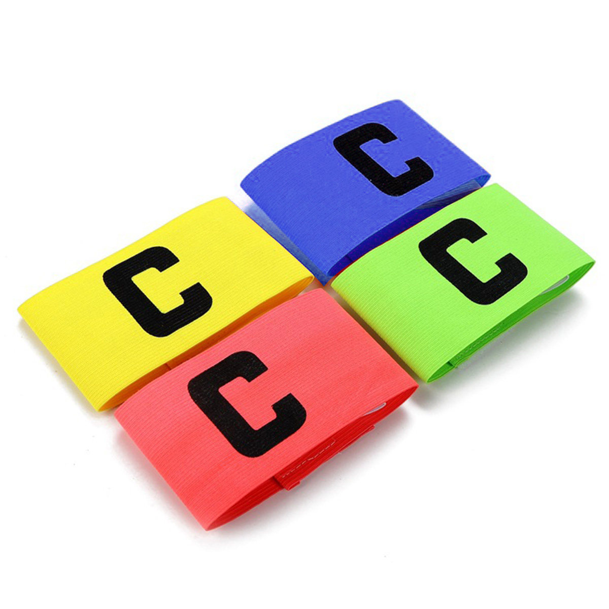 4pcs Captain C Letter Armband  - Team Sports review and price