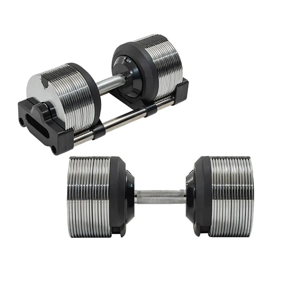 Adjustable Stainless Steel Dum - Adjustable Dumbbell Pair 40Kg review and price