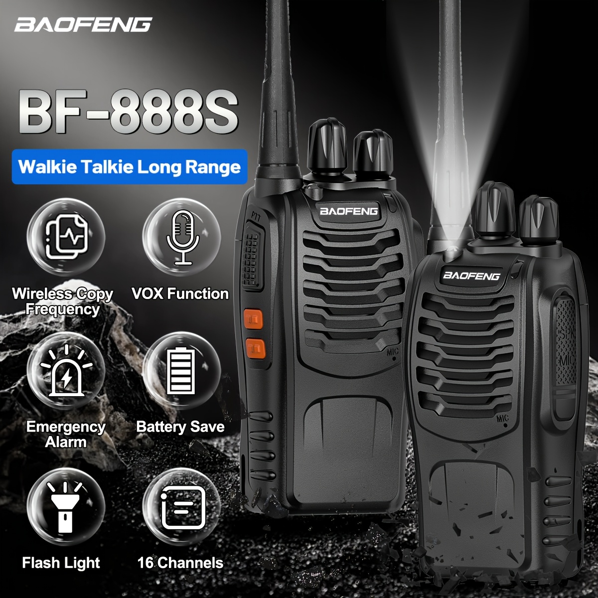 Baofeng Long Range Walkie Talk - Camping review and price